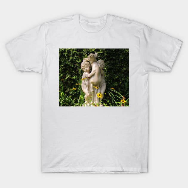 Children And Gazelle T-Shirt by Cynthia48